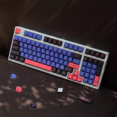 PBT Gray Japanese Keycaps - USB