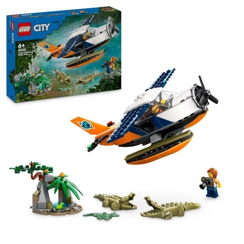 City Jungle Explorer Water Plane (60425) - 6 Plus 2 Minifigures