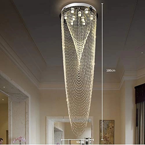 Suspended Wire Stairs Lighting