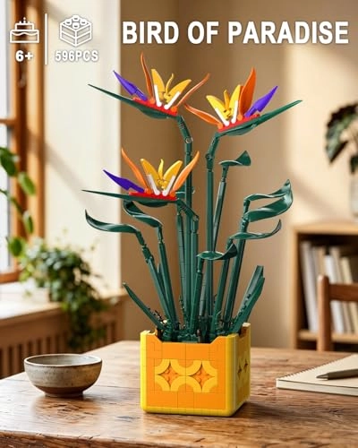 Bird of Paradise Building Set - 596pcs