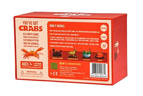 You've Got Crabs - Card Game