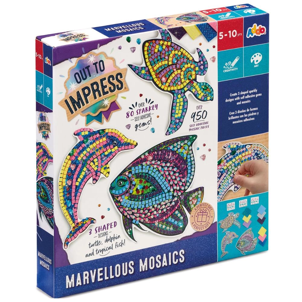 Out to Impress Marvellous Mosaics - 5+ Multi Colour