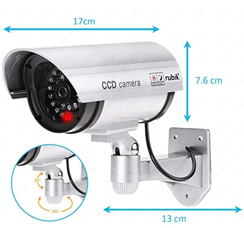 Dummy CCTV Security Camera - Indoor/Outdoor