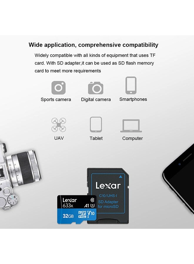 Micro SDHC TF Flash Memory Card - 32GB