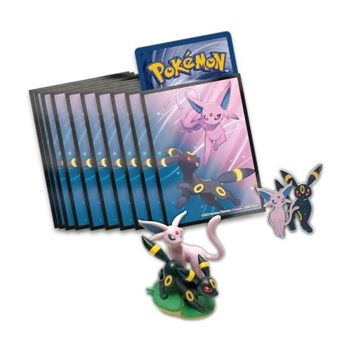 Scarlet & Violet—Prismatic Evolutions Premium Figure Collection - 11 booster packs 65 card sleeves