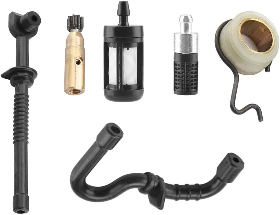 woobles Worm Gear + Oil Pump + Oil Filter + Oil Line + Fuel Filter + Fuel Line