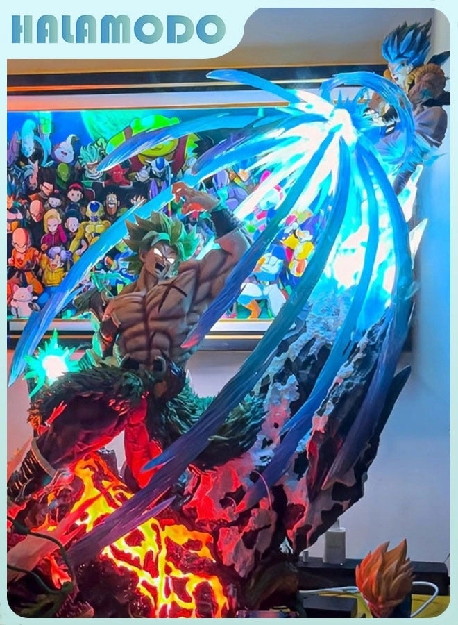 halamodo Broly vs Gogeta - Dragon Ball (27 cm) (QQ0707)