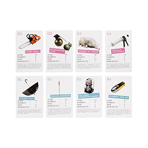 Darwin Awards Quartet - Card Game