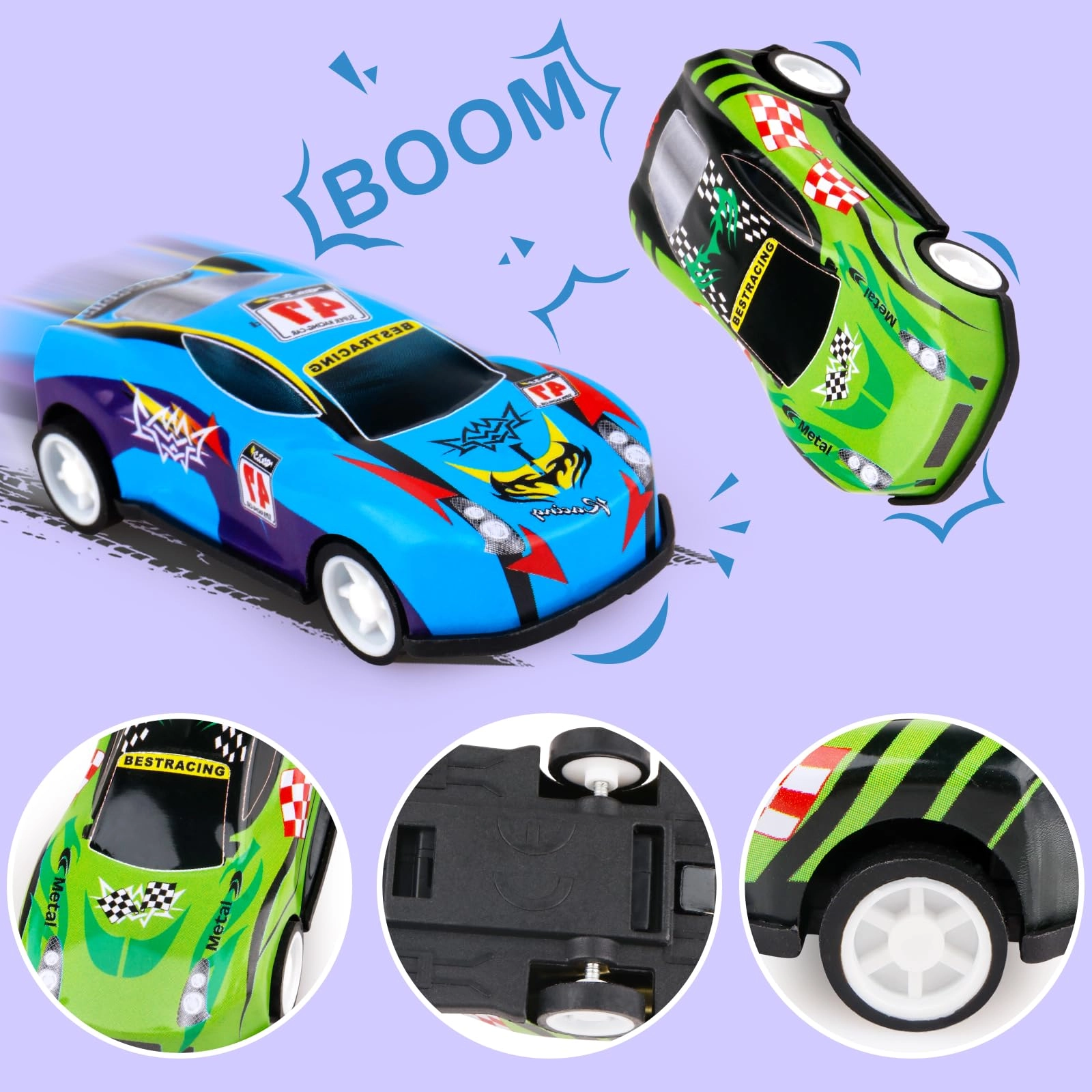 Mini pull back Cars - 28 pcs
