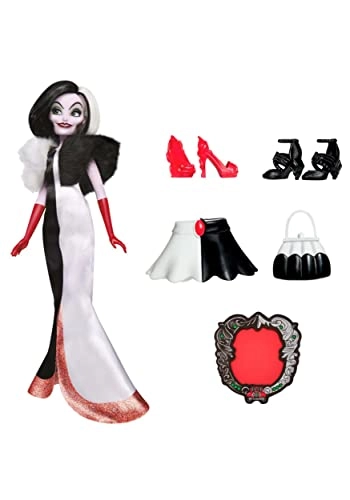 Cruella De Vil Fashion Doll - 11-inch Plastic Ages 5+