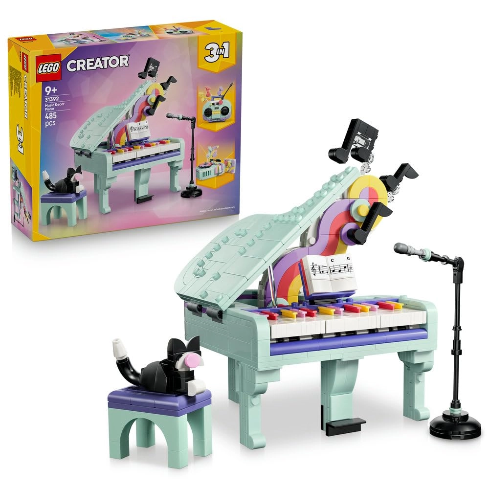LEGO Music Decor Piano with Cat - Creator