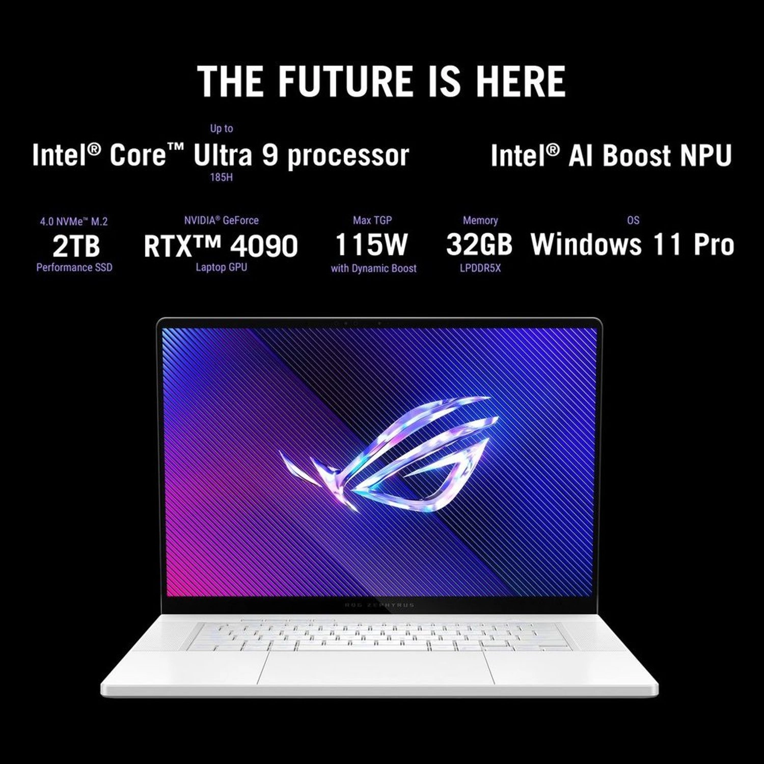 ROG Zephyrus G16 GU605CX - 16'' Core Ultra 9 285H 64GB DDR5 2TB SSD