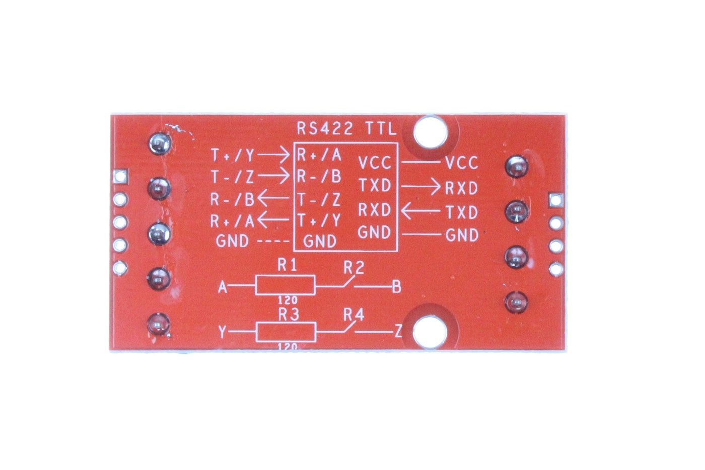 RS422 to TTL UART MCU Serial Port Signal Mutual Conversion Module