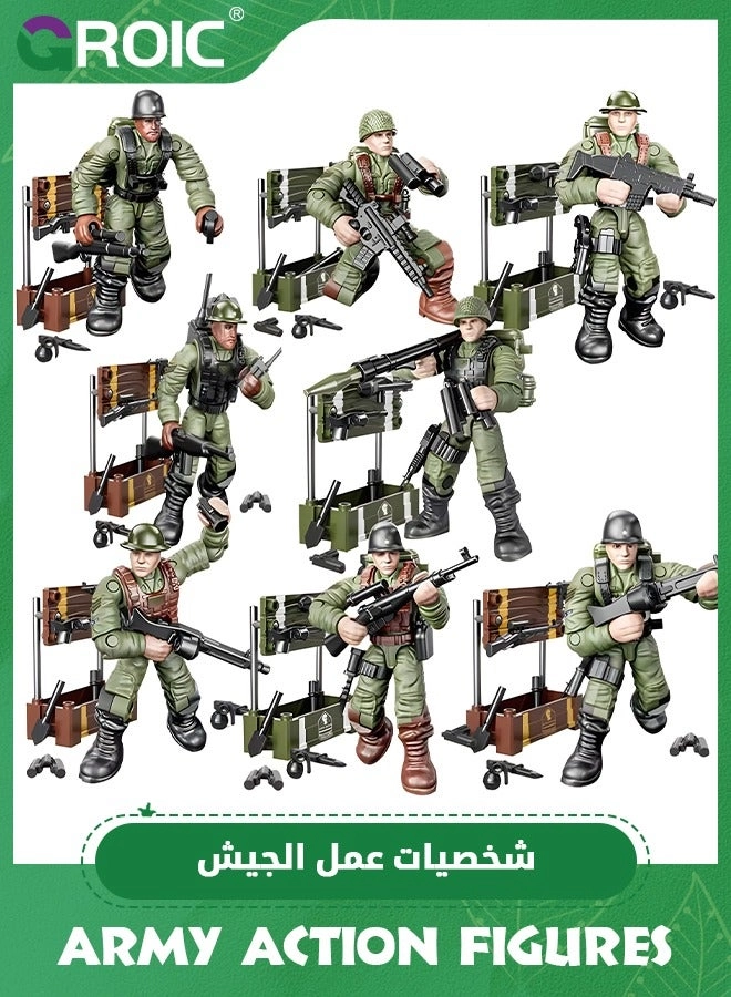 GROIC Army Men Set - 8pcs