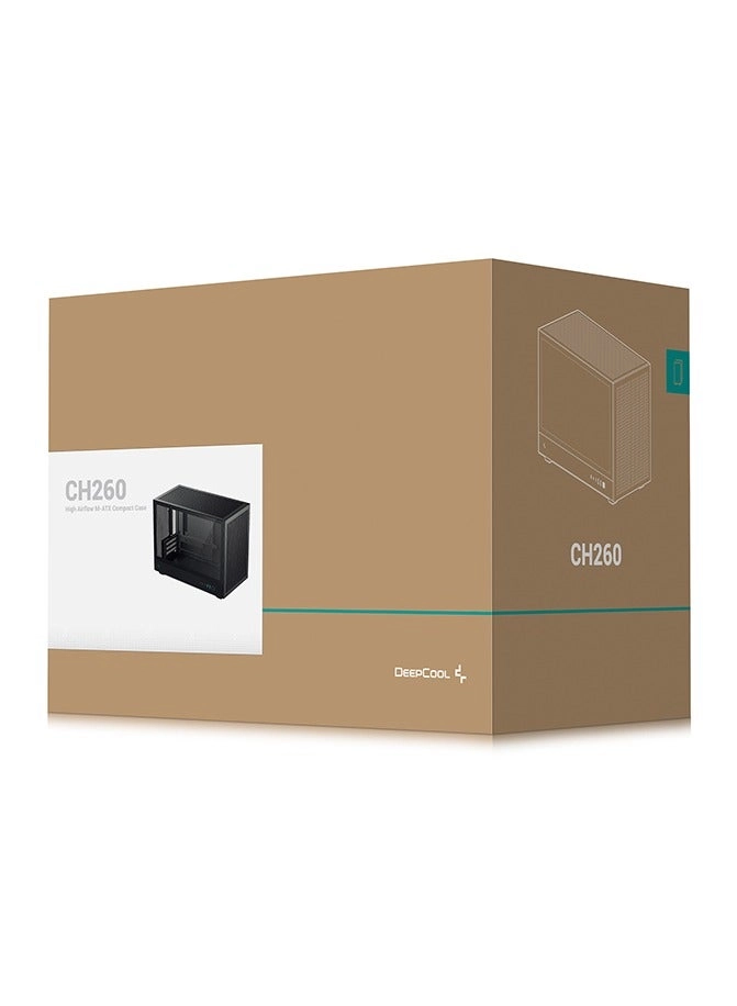 CH260 - Tempered Glass Micro-ATX