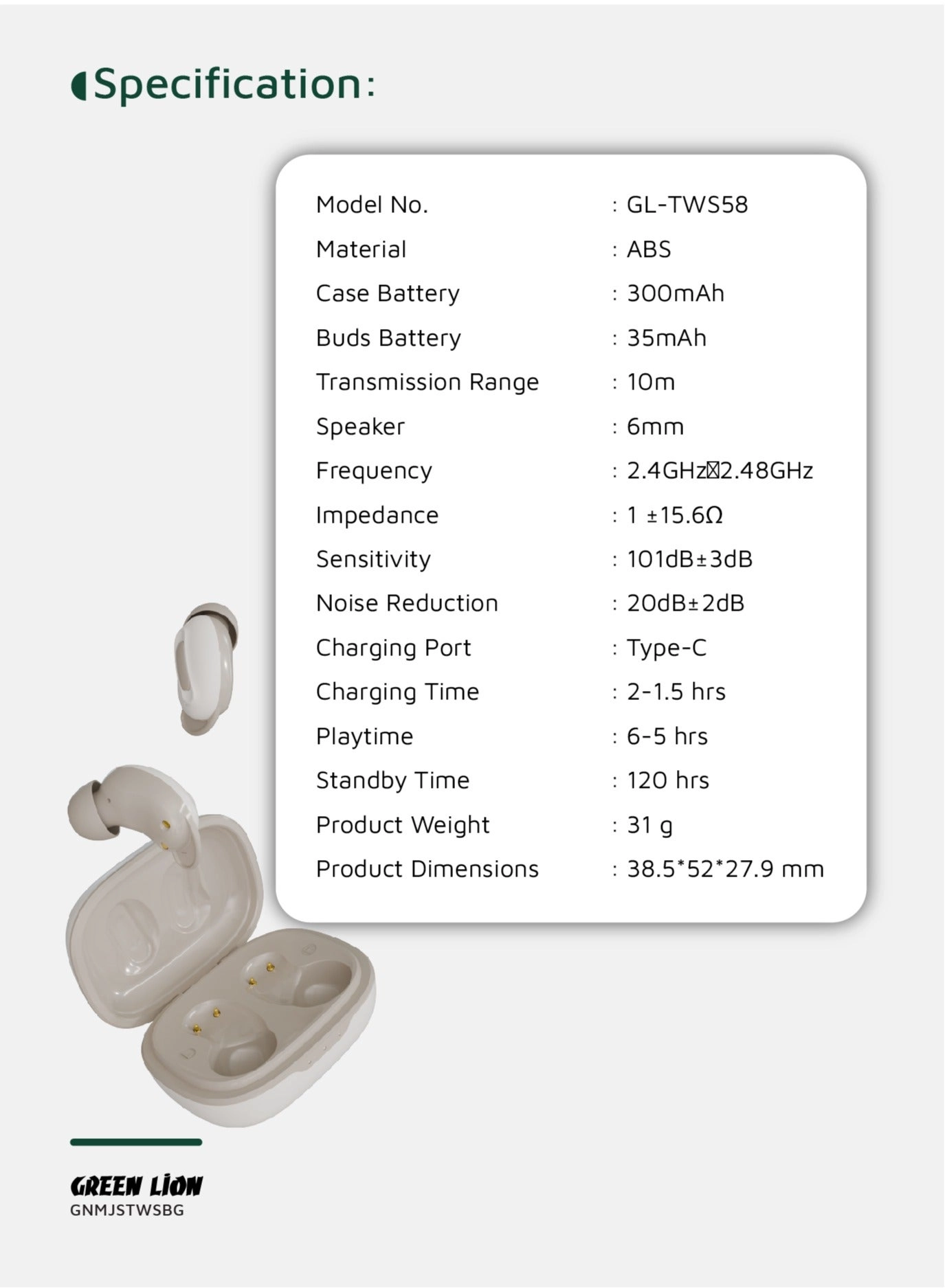 Majestic Wireless Earbud