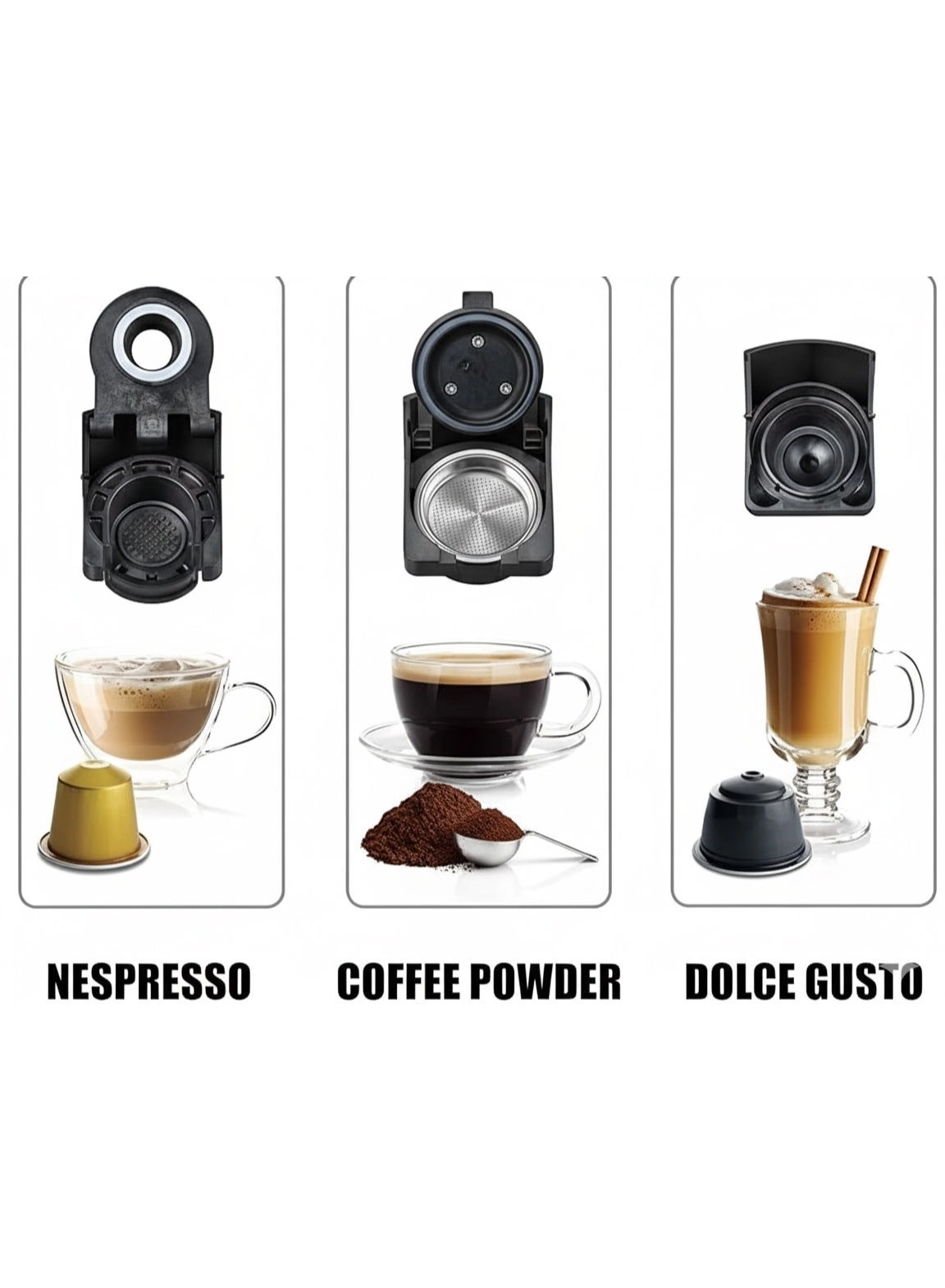 3-in-1 Coffee Machine 7321