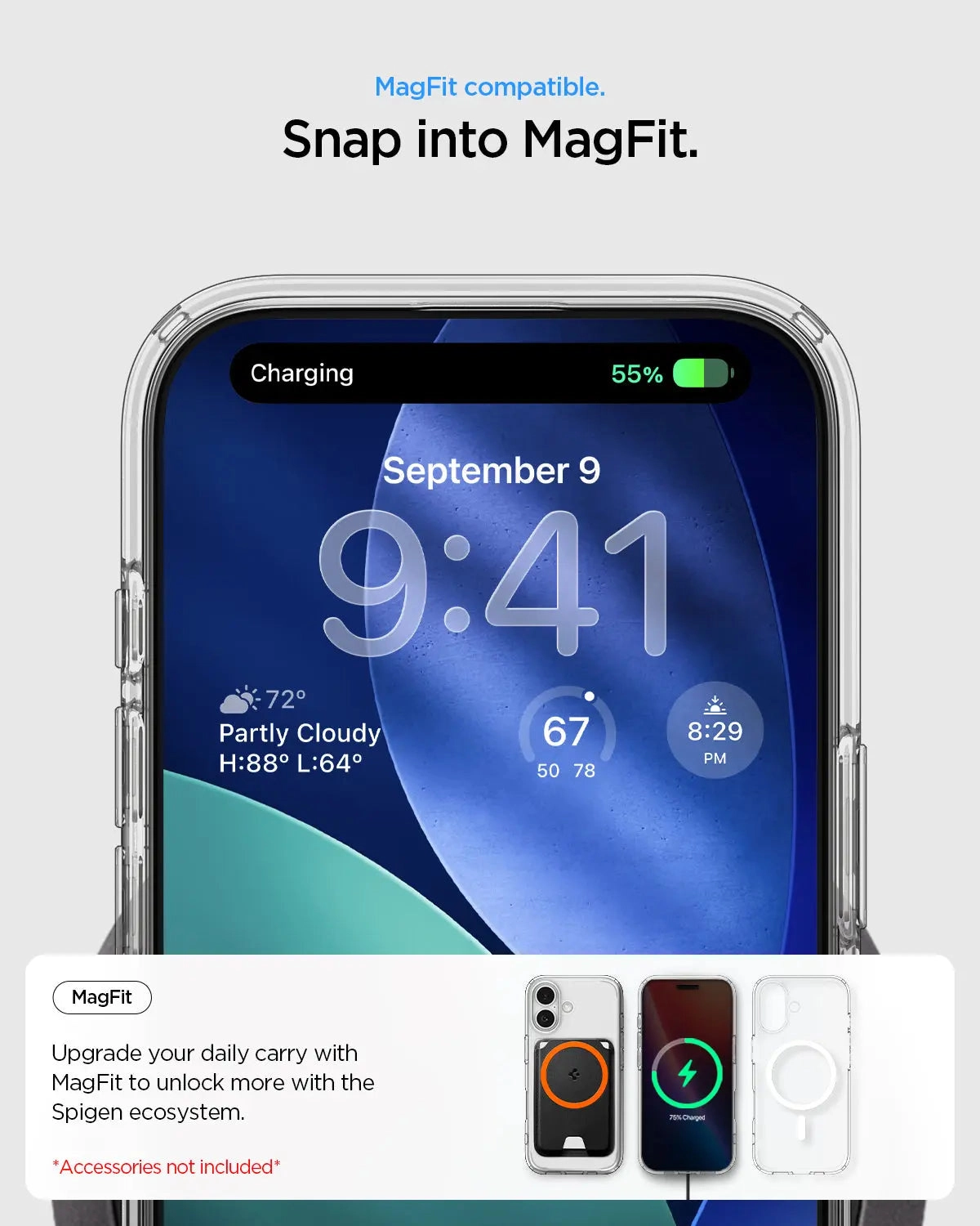 MagFit Clear Case for iPhone 17 Air