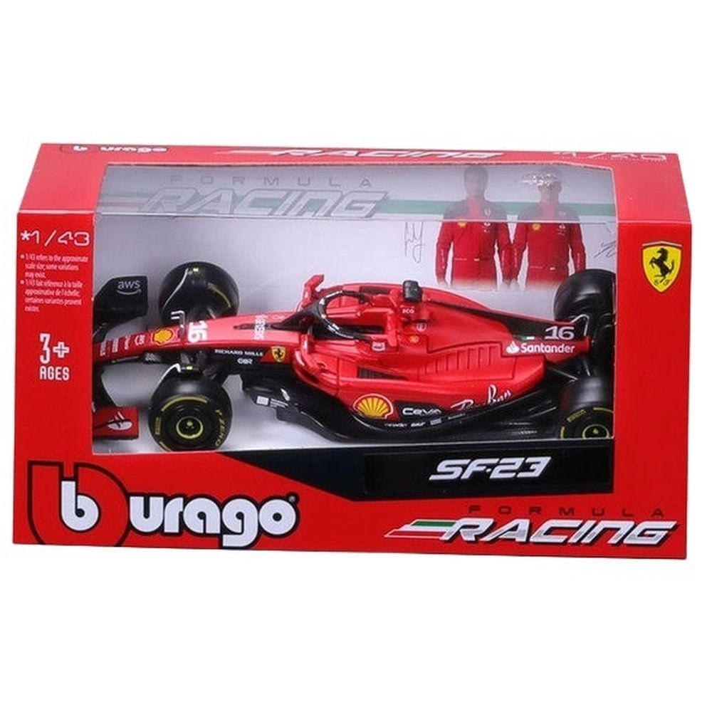 BBURAGO Formula 1 Ferrari SF-23 Charles Leclerc #16 2023 - 1:43