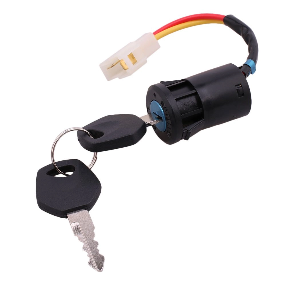 Ignition Key Switch - 2 Wires 12V