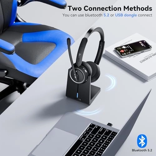 Bluetooth 5.0 Headset Wireless Headset