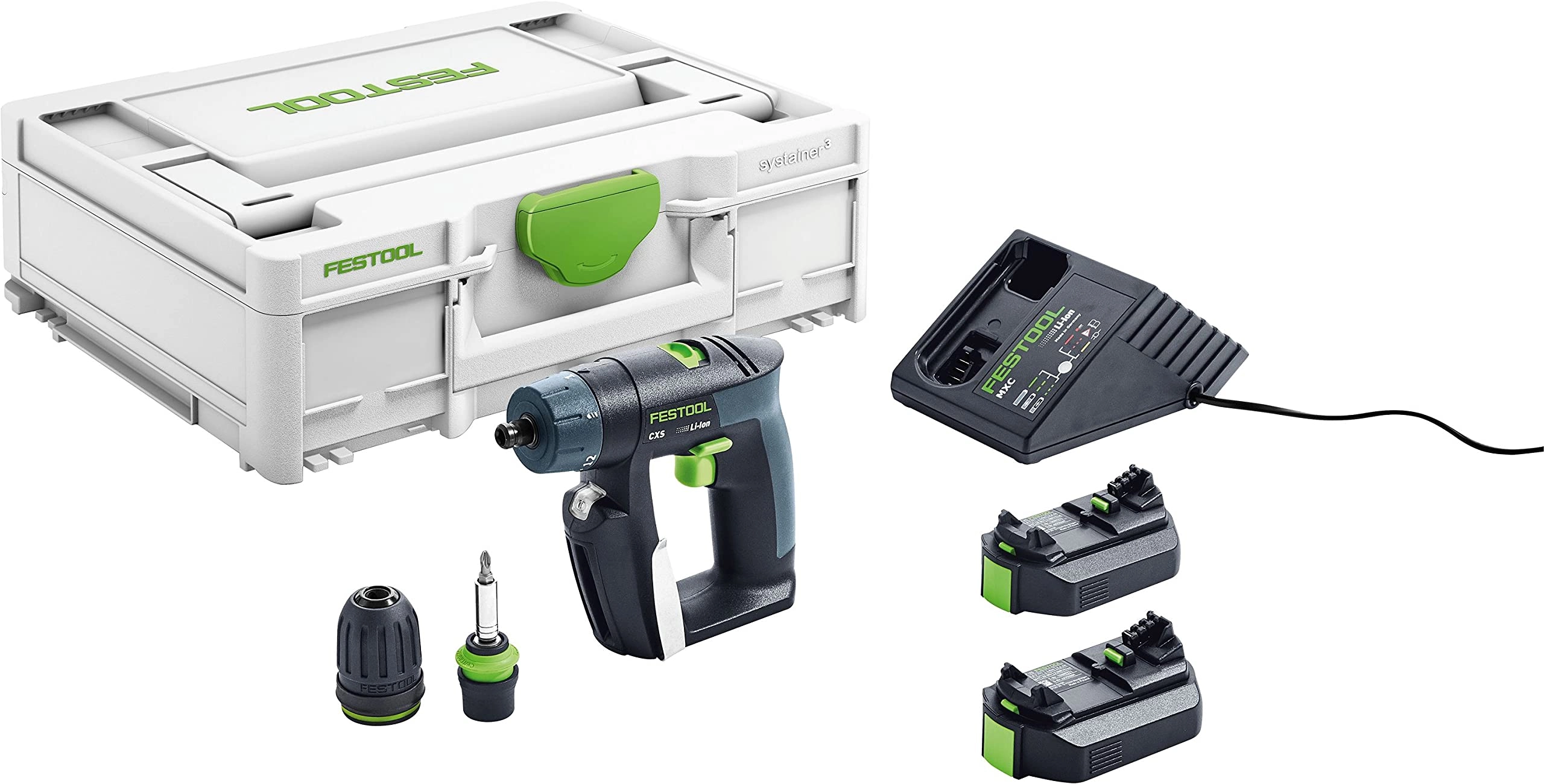 Festool CXS 2.6-Plus - Cordless 230 Volts