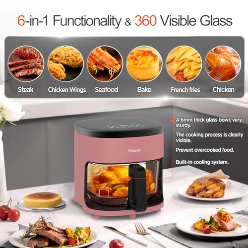 Glass Air Fryer GM-AF01