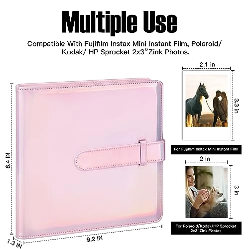 Mini Photo Album - 360 Pockets
