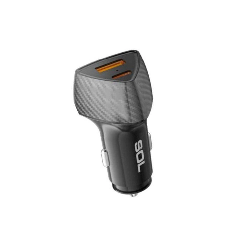 Solis Car Charger - PD 20W QC 3.0 38W