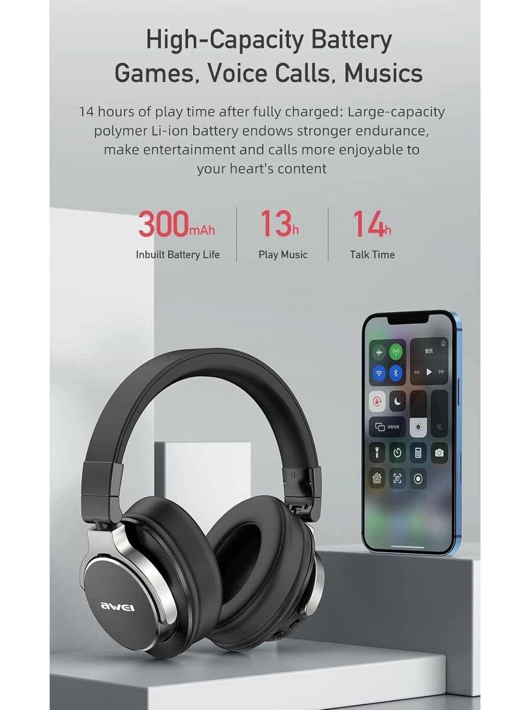 A710BL Wireless Headphones