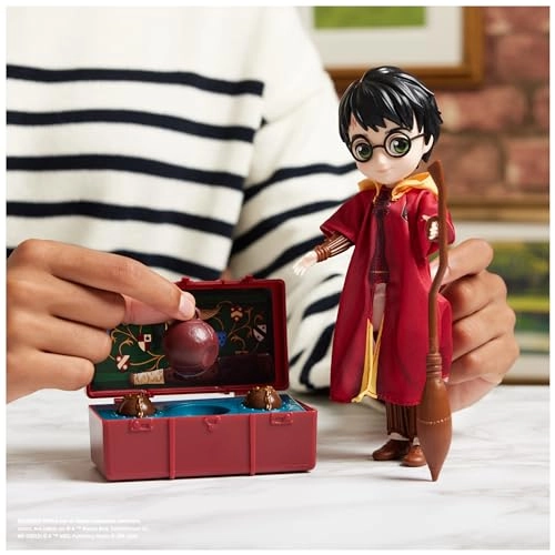 Harry Potter Quidditch Doll - 8-inch 11 Pieces Ages 6+ Gift Set