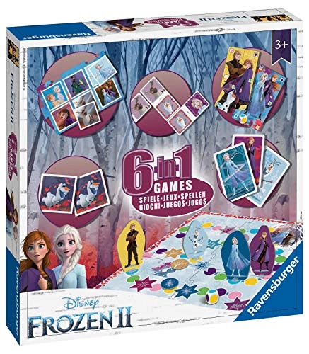 Frozen 2 6-in-1 Game - English 3 years and up 104 piece(s)