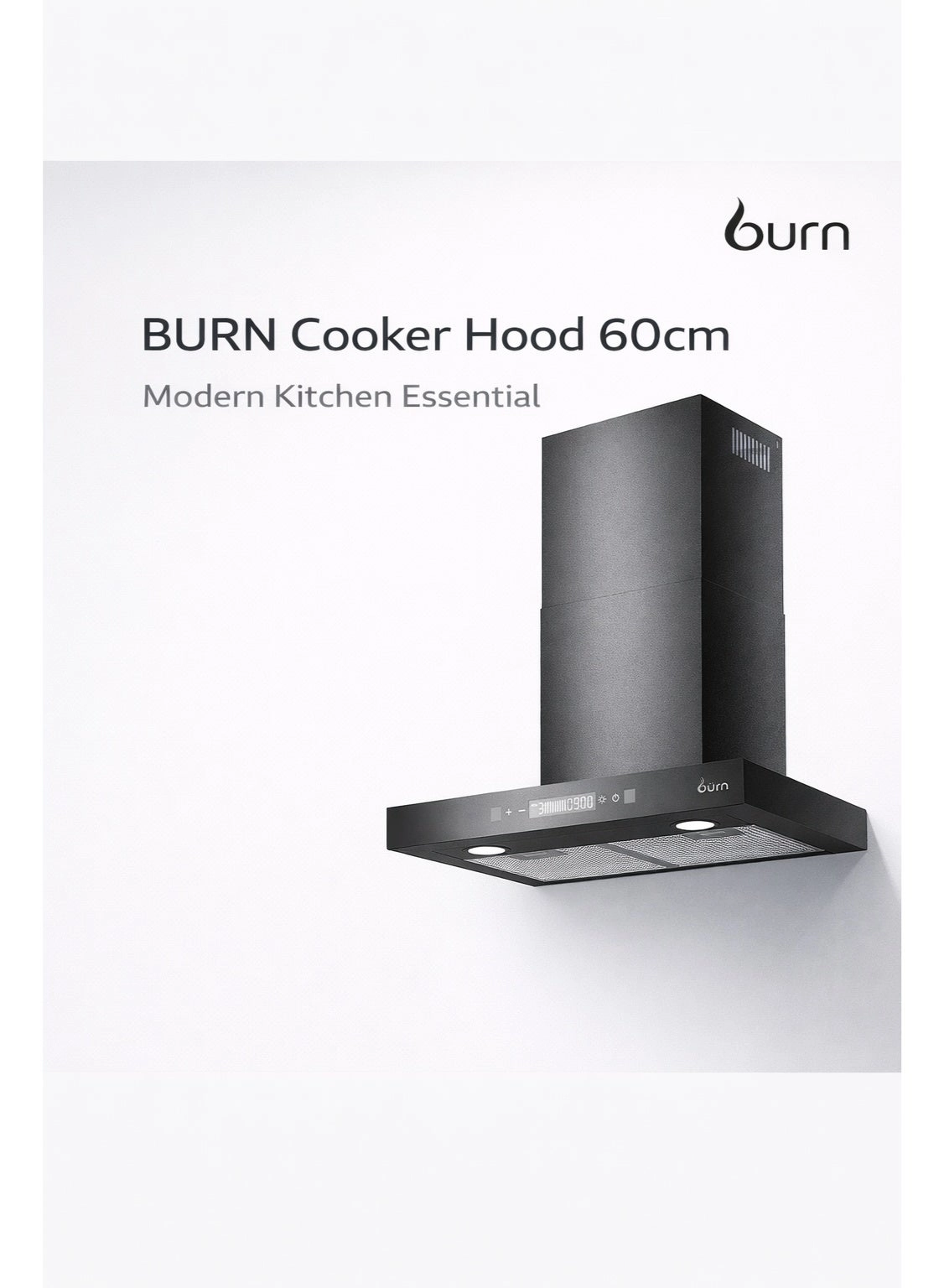 T-Shape Cooker Hood - 650 m³/h 60cm