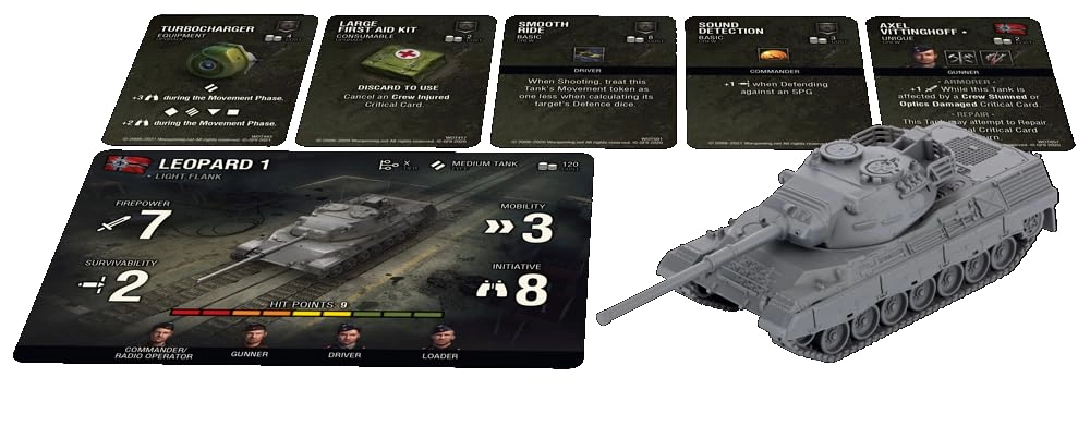 Gale Force Nine World of Tanks: German Leopard 1 Tank Expansion