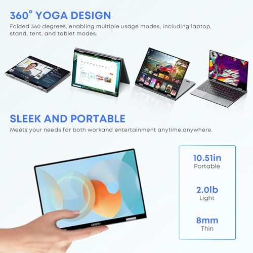 MiniBook X - 10.51'' N150 16GB DDR5 512GB SSD