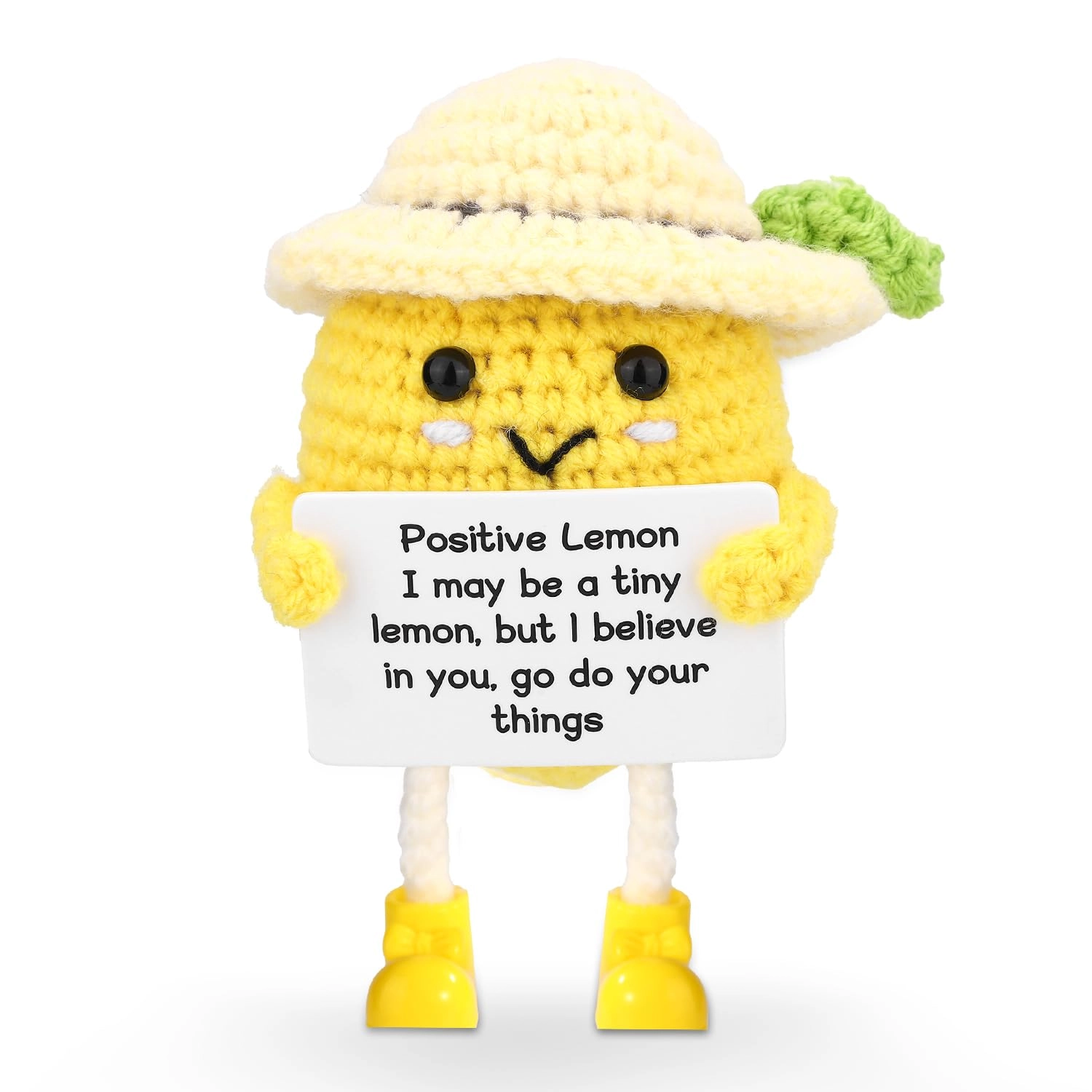 TOYMIS Funny Positive Lemon - 10 cm Cotton