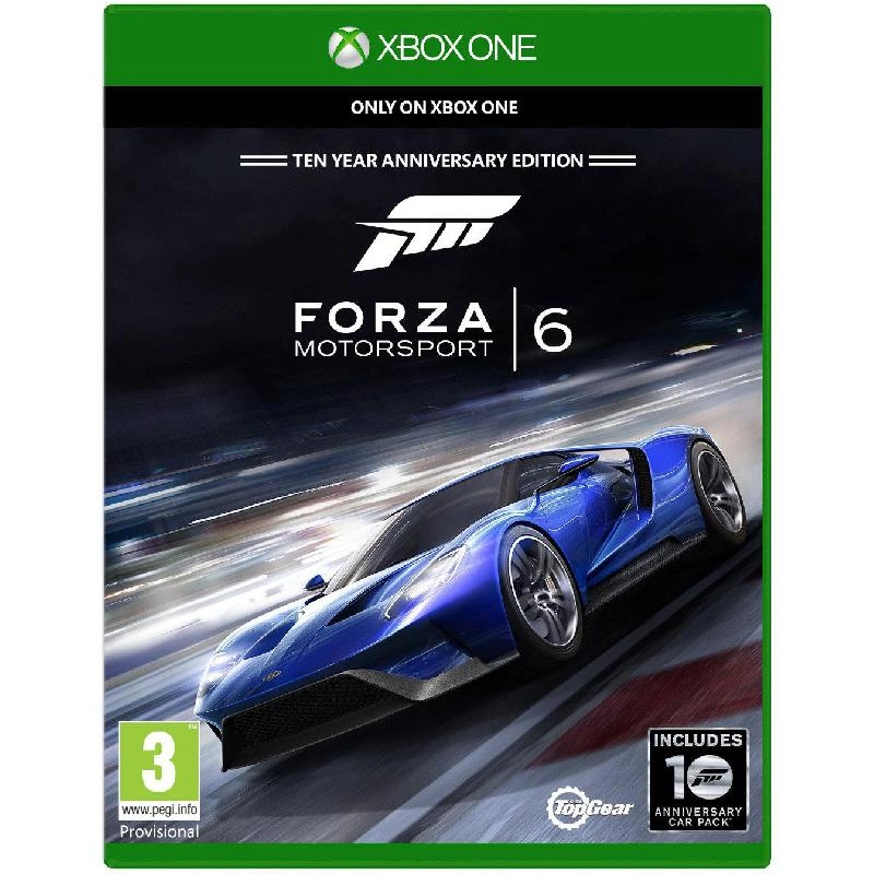 Microsoft Forza Motorsport 6 Ten Year Anniversary Edition - Xbox One