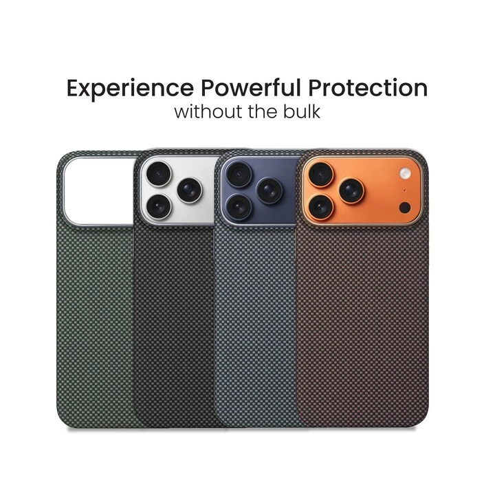 Premium Aramid Fiber (Kevlar) Case Ultra-Slim with MagSafe for iPhone 17 Pro