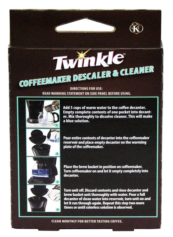 Coffeemaker Cleaner & Descaler Pack