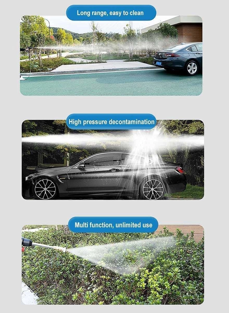 Cordless Portable Washer - 48V 200W 30Bar