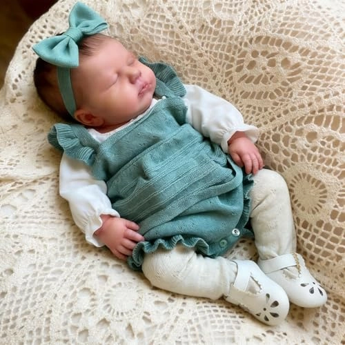 LOULOU Reborn Baby Doll - 20 Inch Vinyl Girl Ages 3+