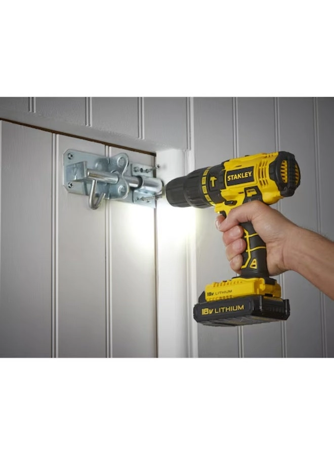 SBD20D2 - 18V 55Nm 2 x 2.0 Ah Batteries