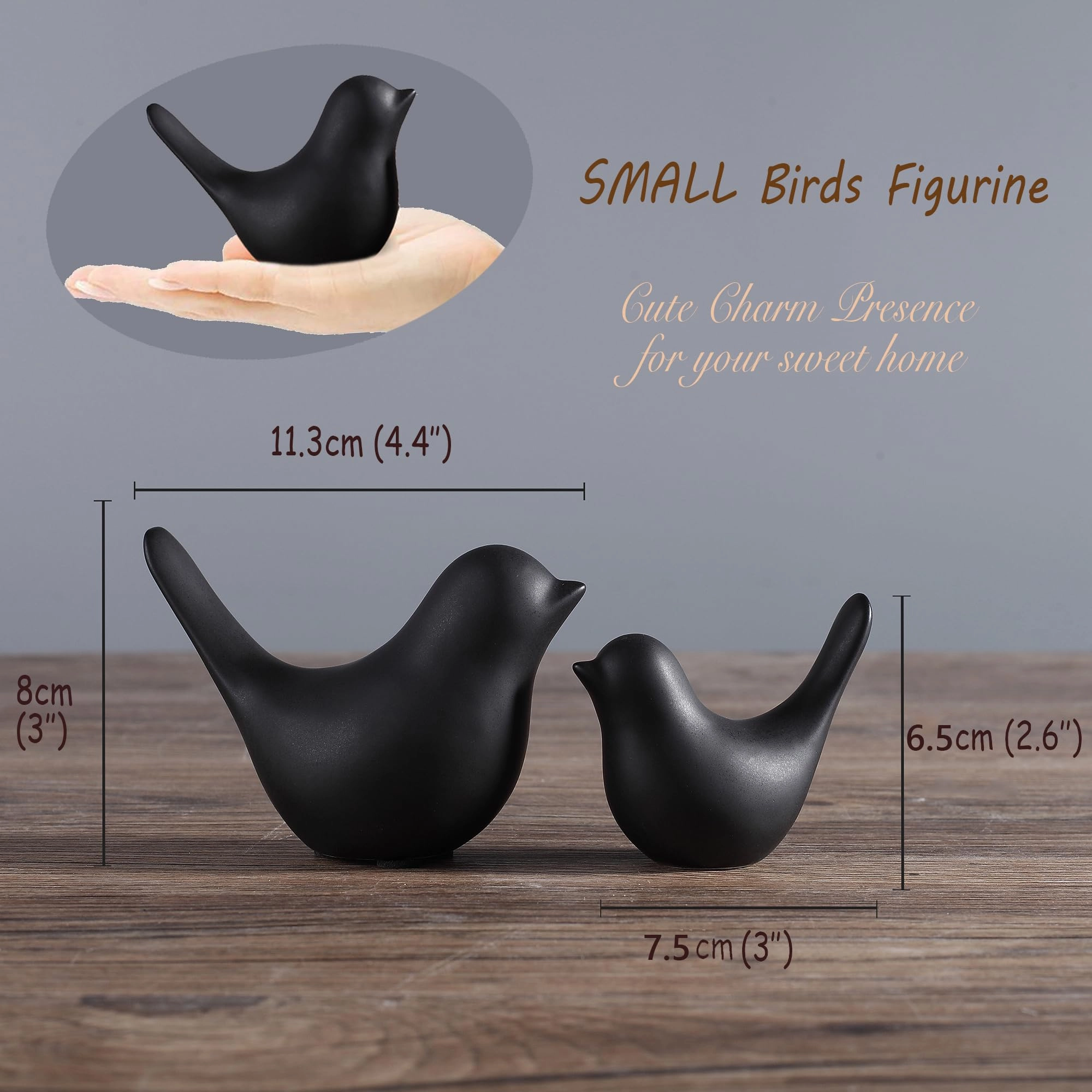 Small Animal Statues - Ceramic