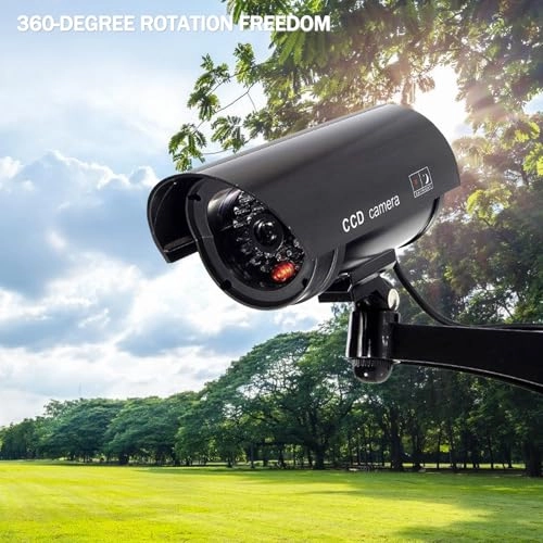 Dummy Camera with Solar Lamp - Outdoor Bundle