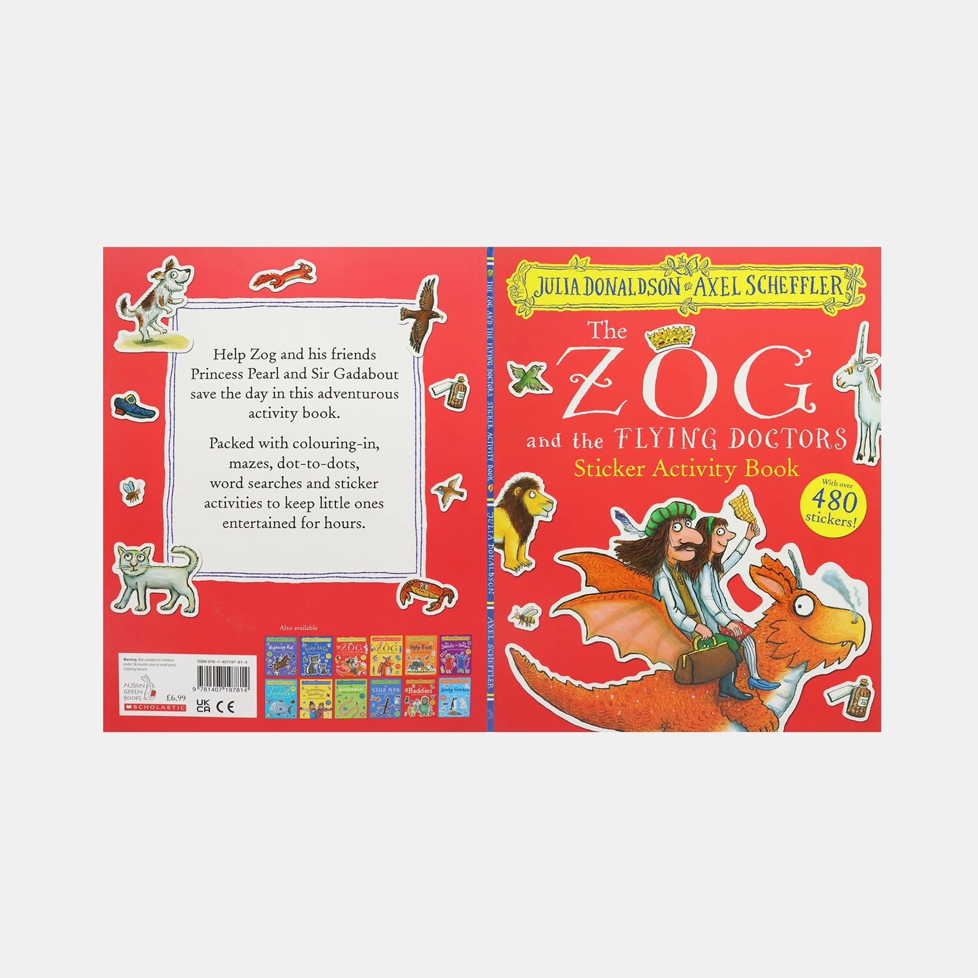The Zog and the Flying Doctors - Sticker Activity Book
