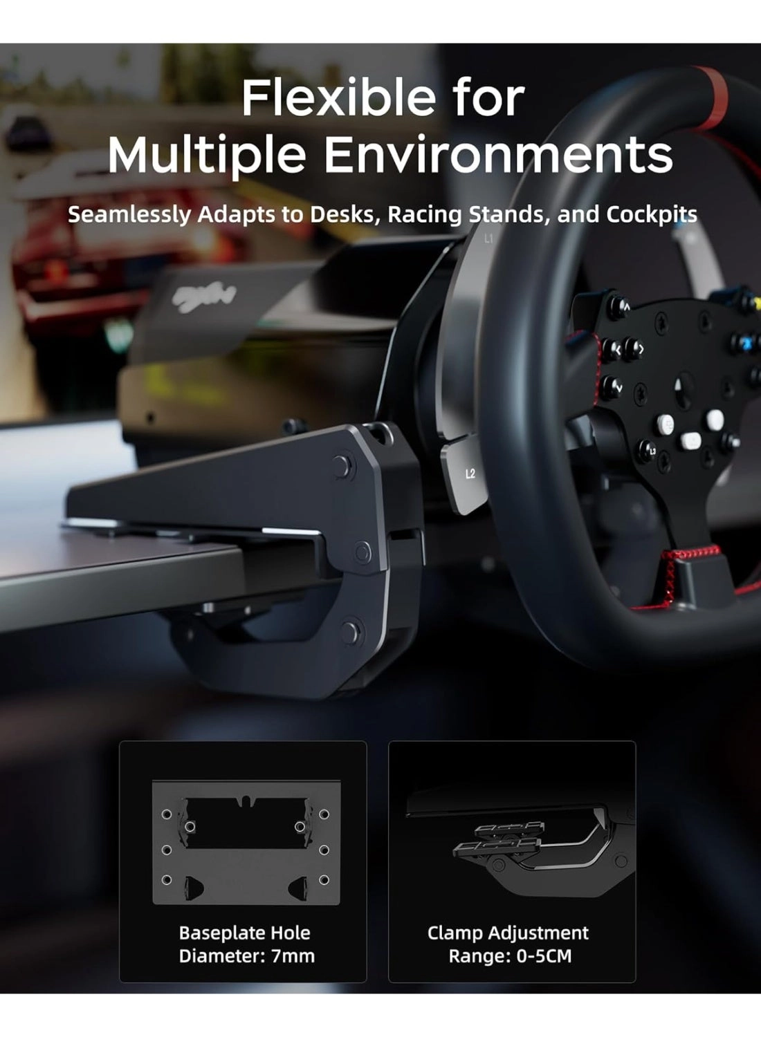 V10 Pro Racing Wheel & Pedals - PC, Xbox, PS4