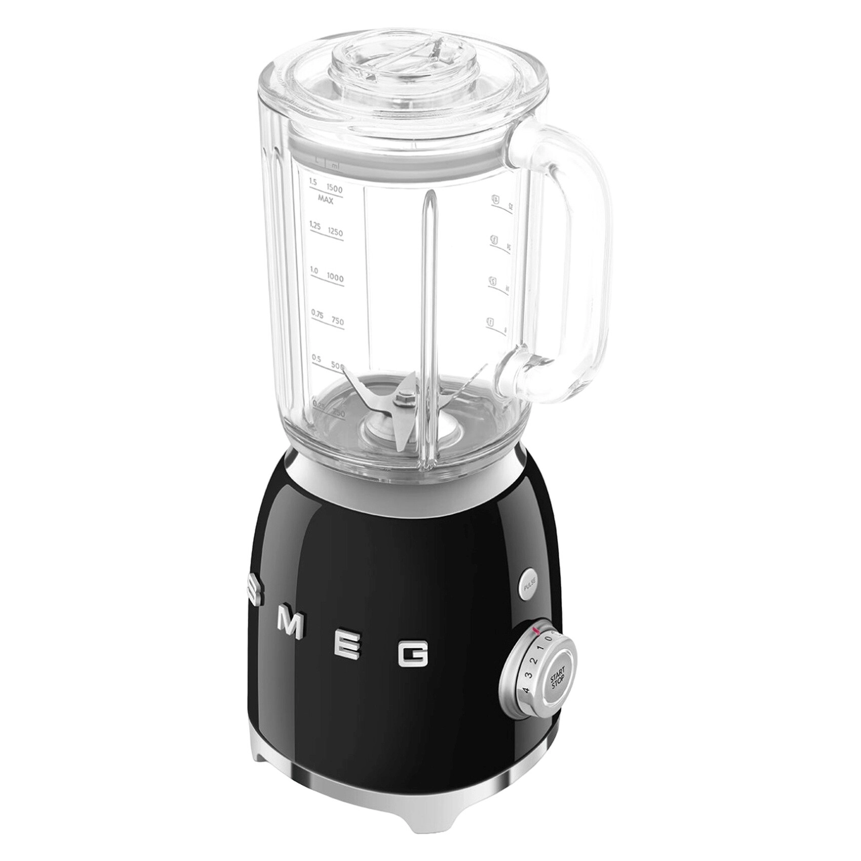 BLF03BLUK - 50's Style Tritan BPA Free Black Finish