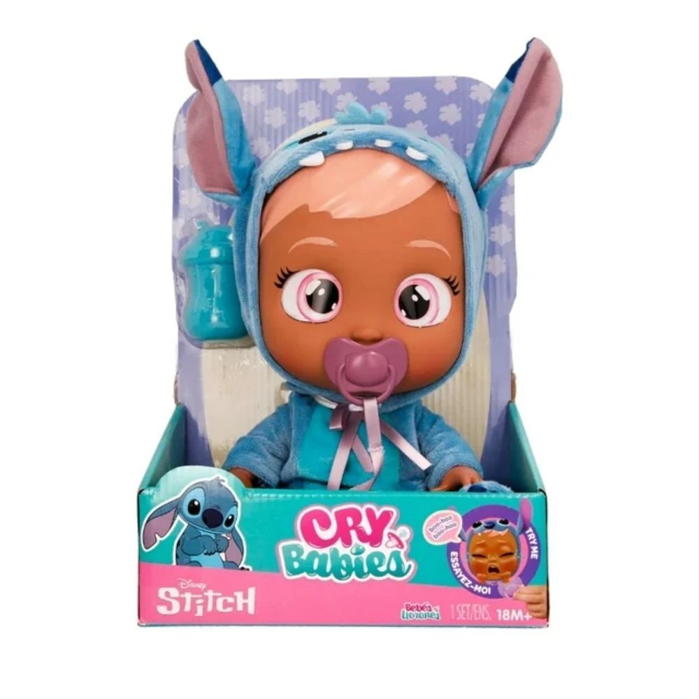 Stitch Baby Doll - 12" Cries Real Tears Ages 18+