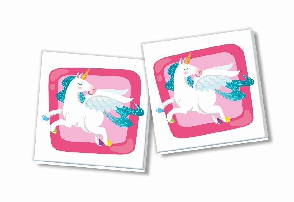 Memo Pocket Unicorn - 48-72 months 48 pieces