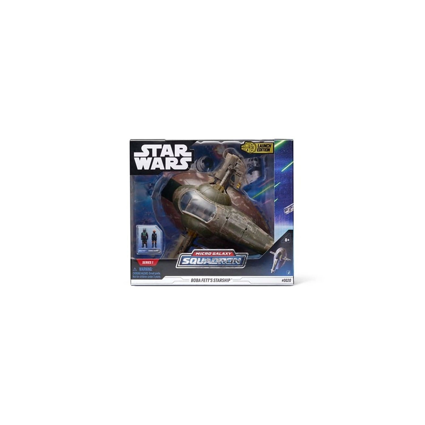 Micro Galaxy Squadron Starship Class Boba Fett’S Starship - 7-Inch